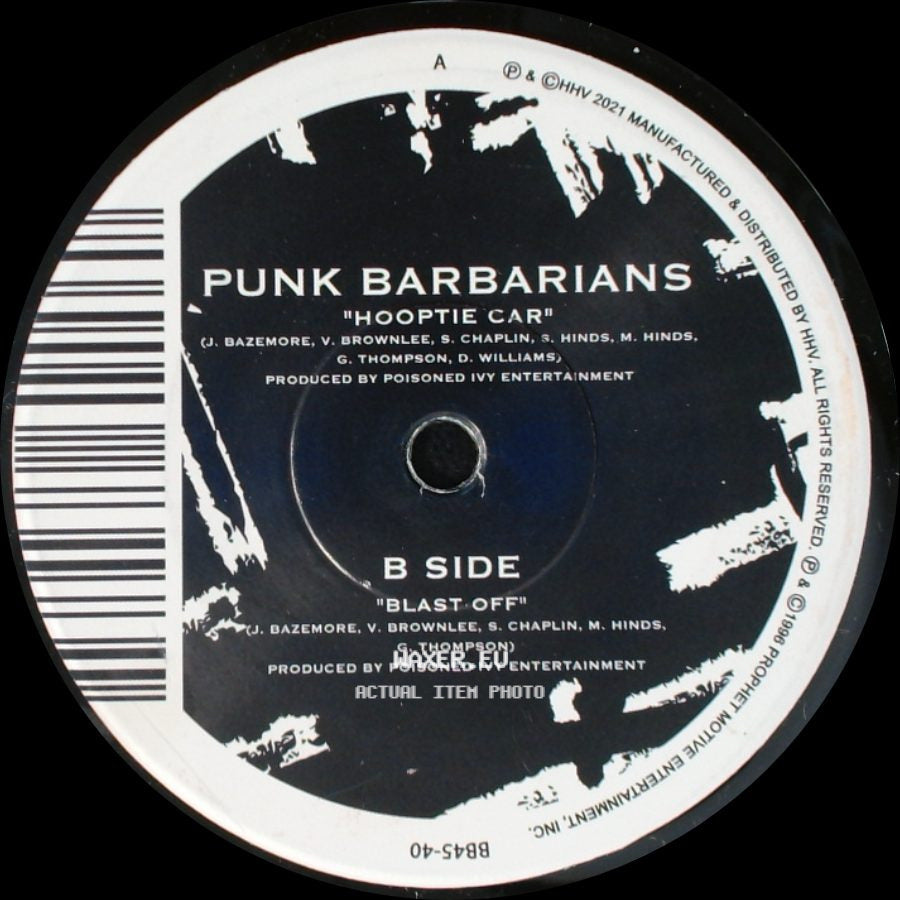 Punk Barbarians - Unknown Title A / Hooptie Car side B