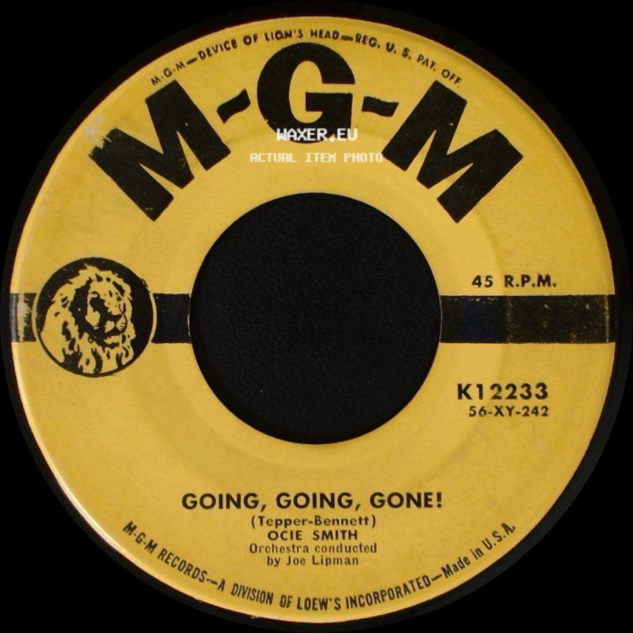Ocie Smith - Lost Horizon / Going, Going, Gone! side B