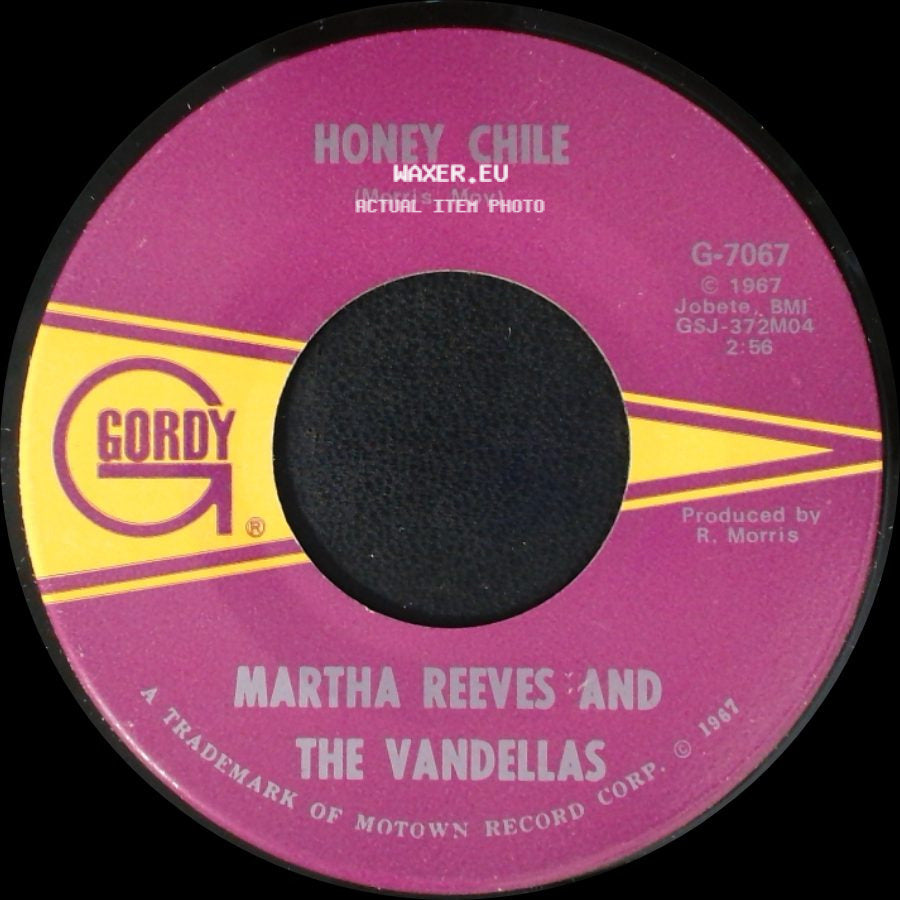 Martha Reeves And The Vandellas - Show Me The Way / Honey Chile side B