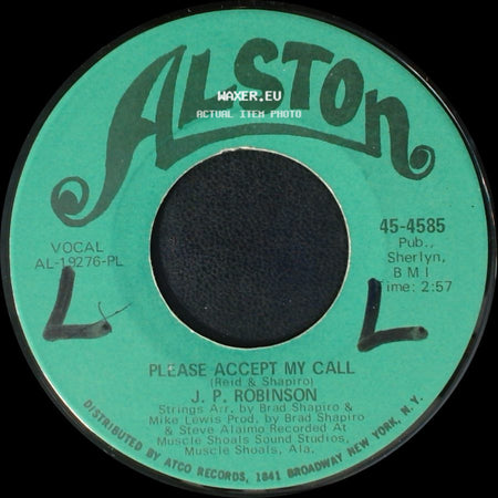 J. P. Robinson - Please Accept My Call / Say It side A