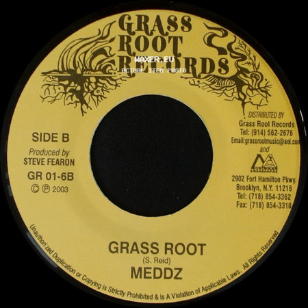 Luciano / Meddz - No Reason / Grass Root side B