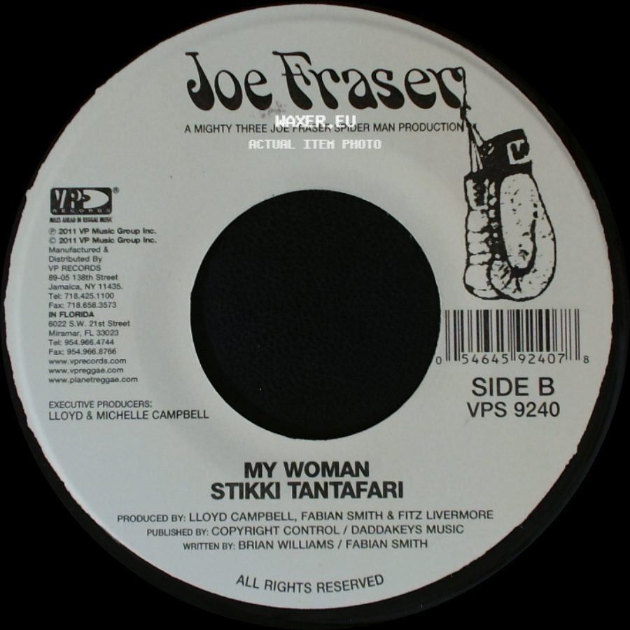 Mikal Rustle / Stikki Tantafari - Like Wow / My Woman side B