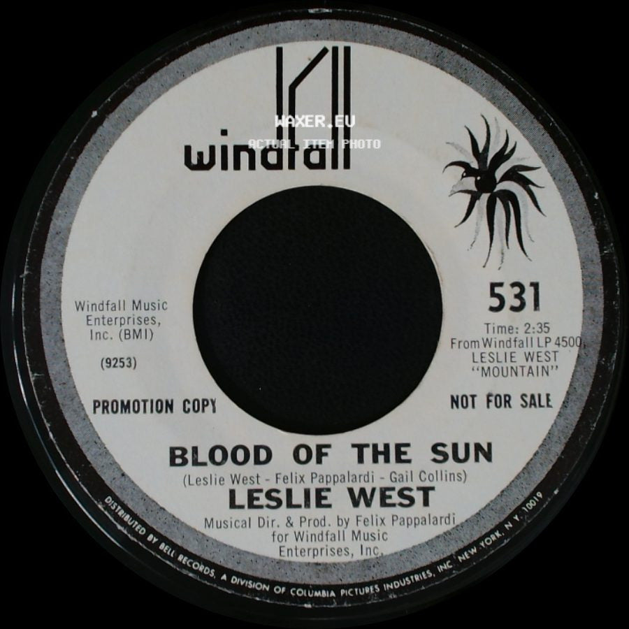 Leslie West - Long Red / Blood Of The Sun side B