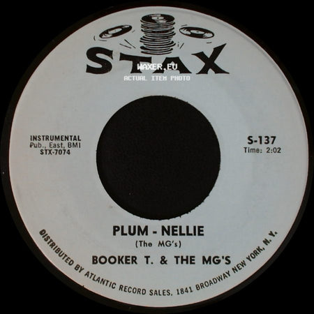 Booker T. & The Mg's - Chinese Checkers / Plum - Nellie (The Mg's) side B
