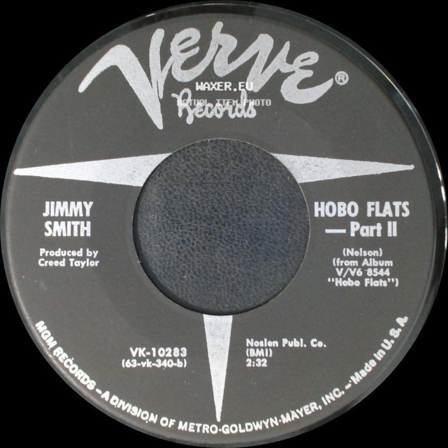Jimmy Smith - Hobo Flats - Part I / Hobo Flats - Part Ii side B