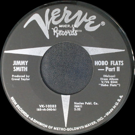 Jimmy Smith - Hobo Flats - Part I / Hobo Flats - Part Ii side B