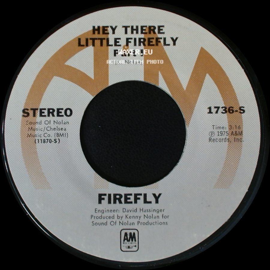 Firefly - Hey There Little Firefly Part I / Hey There Little Firefly Part Ii side A