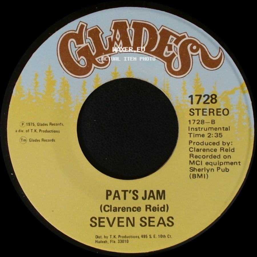 Seven Seas - Super "Jaws" / Pat's Jam side B