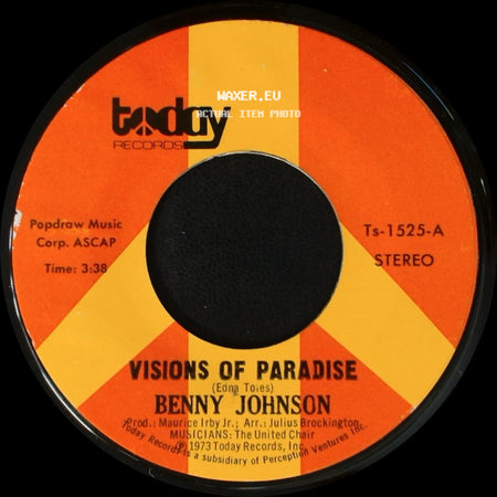 Benny Johnson - Visions Of Paradise / Stop Me side A