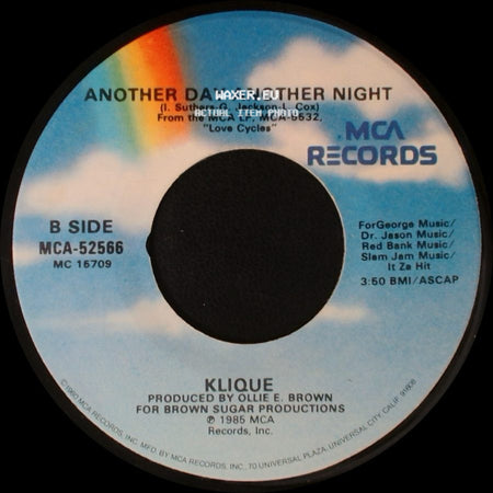Klique - A Woman, A Lover, A Friend / Another Day Another Night side B
