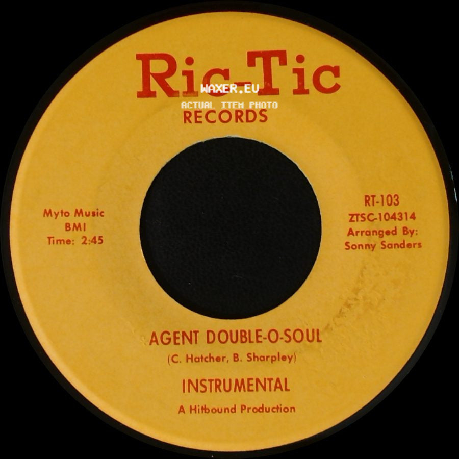 Edwin Starr - Agent Double-O-Soul / Agent Double-O-Soul side A