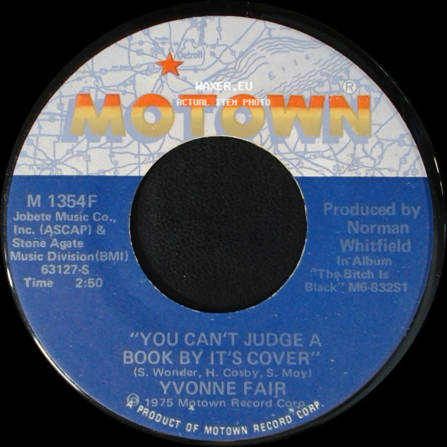 Yvonne Fair - Love Ain't No Toy / "You Can't Judge A Book By It's Cover" side B