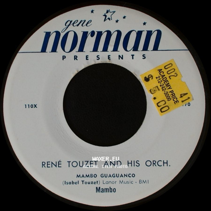 René Touzet And His Orch. - Flamingo / Mambo Guaguanco side B