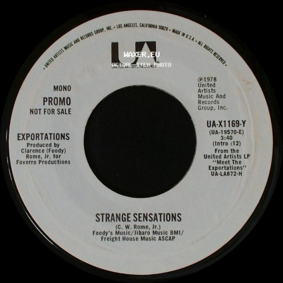 Exportations - Strange Sensations / Strange Sensations side A