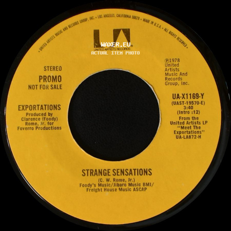 Exportations - Strange Sensations / Strange Sensations side B