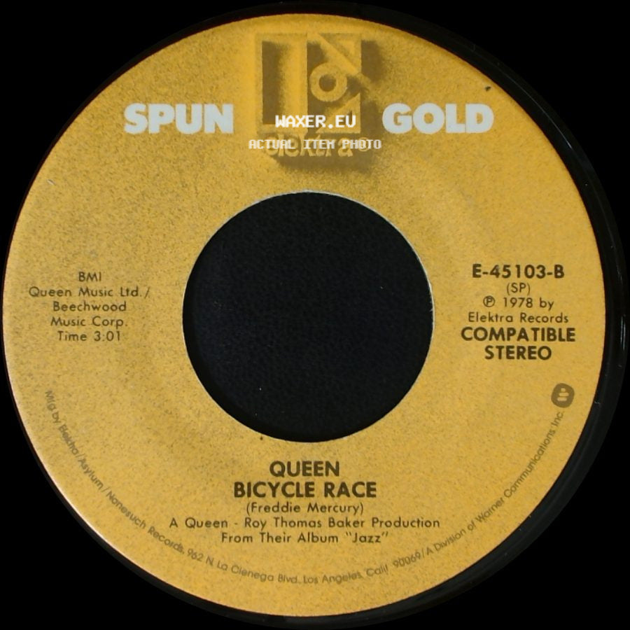 Queen - Bicycle Race / Crazy Little Thing Called Love side A