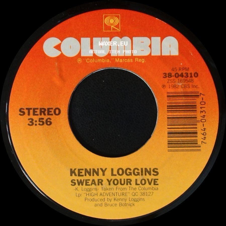 Kenny Loggins - Footloose / Swear Your Love side B