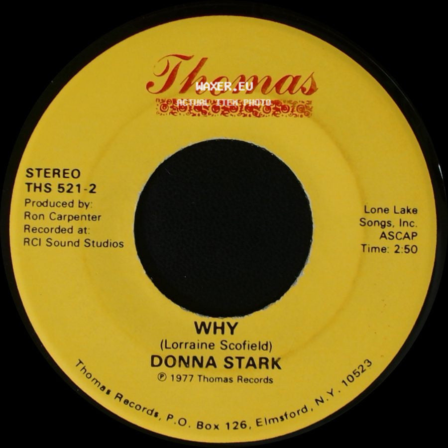 Donna Stark - Daddy / Why side B