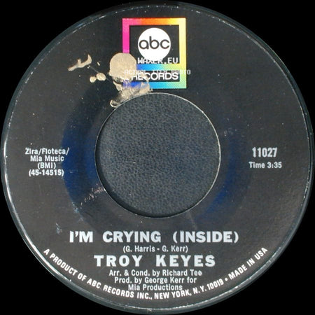 Troy Keyes - I'm Crying (Inside) / Love Explosions side A