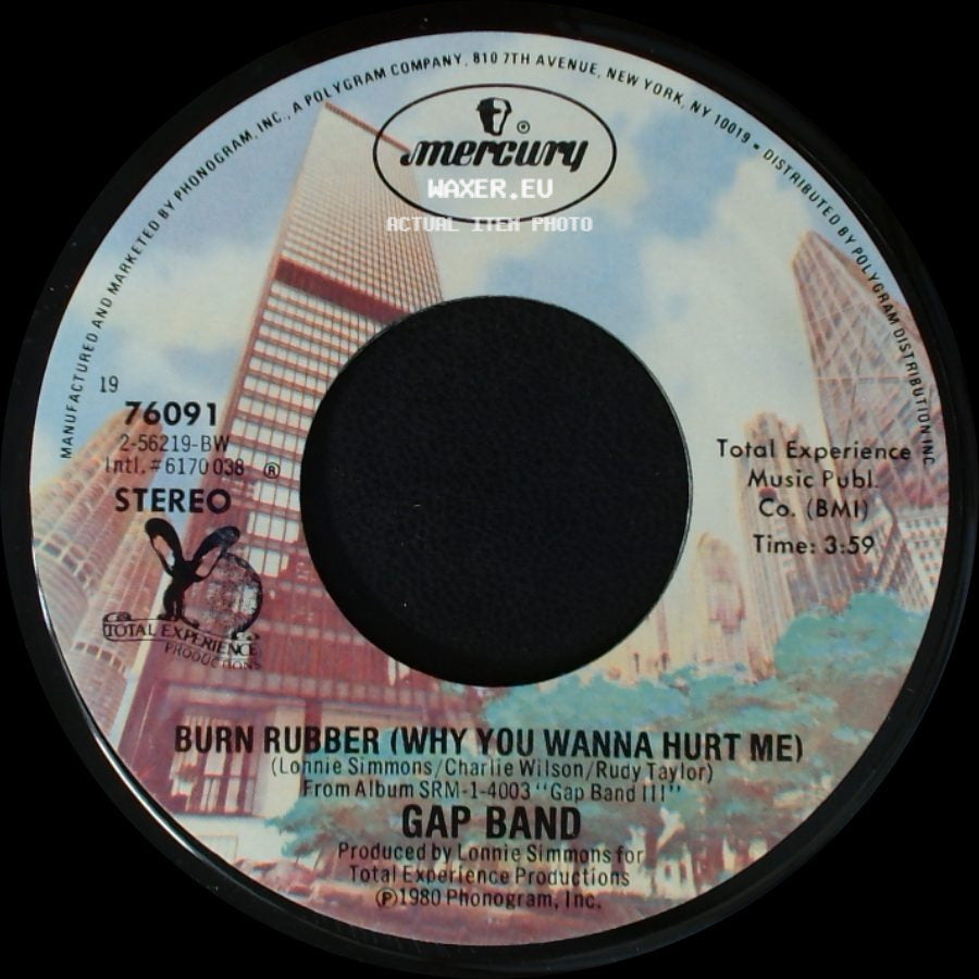 Gap Band - Nothin' Comes To Sleepers / Burn Rubber (Why You Wanna Hurt Me) side B