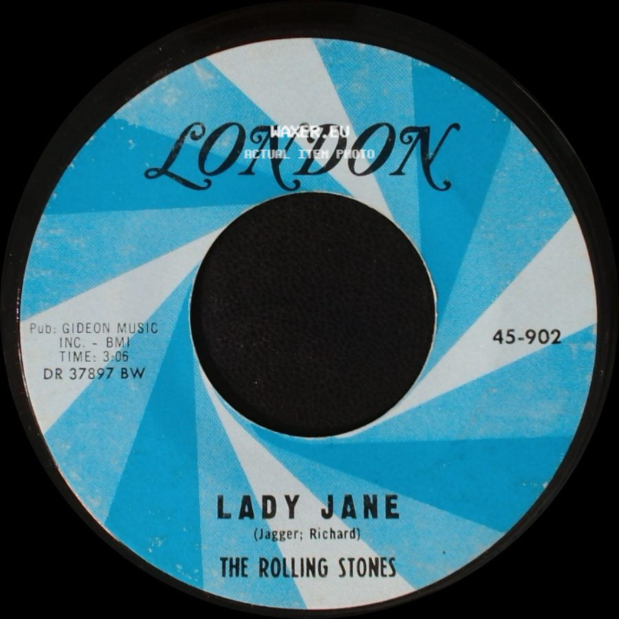 The Rolling Stones - Mothers Little Helper / Lady Jane side B