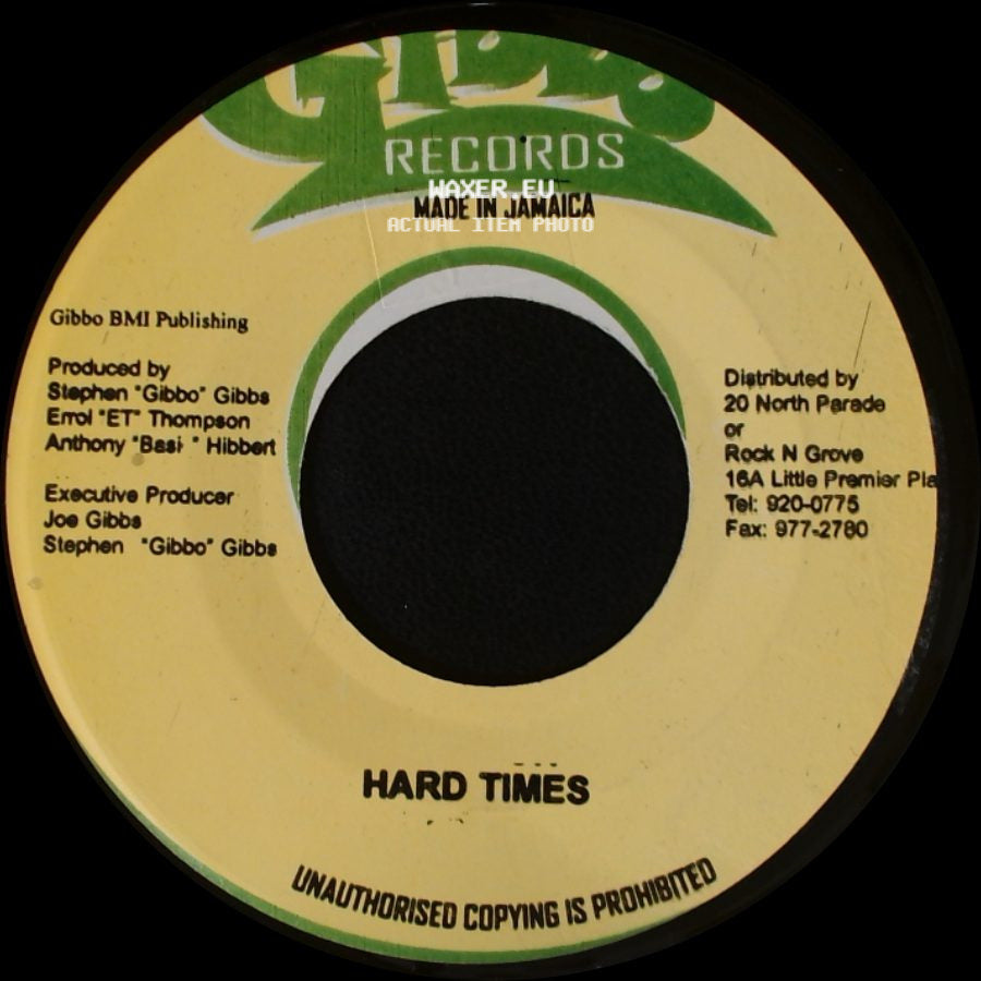 Luciano - Hard Times / Silver And Gold side A