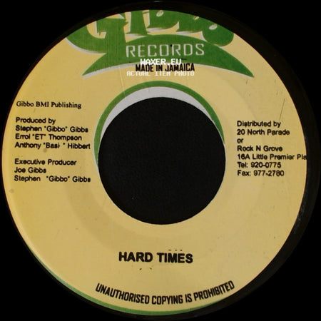 Luciano - Hard Times / Silver And Gold side A