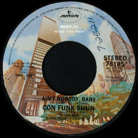 Con Funk Shun - Everlove / Ain't Nobody Baby side B