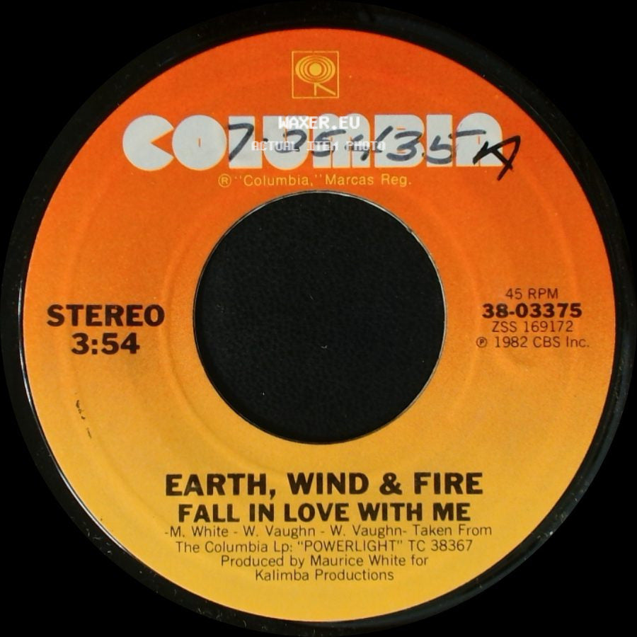 Earth, Wind & Fire - Fall In Love With Me / Lady Sun side A