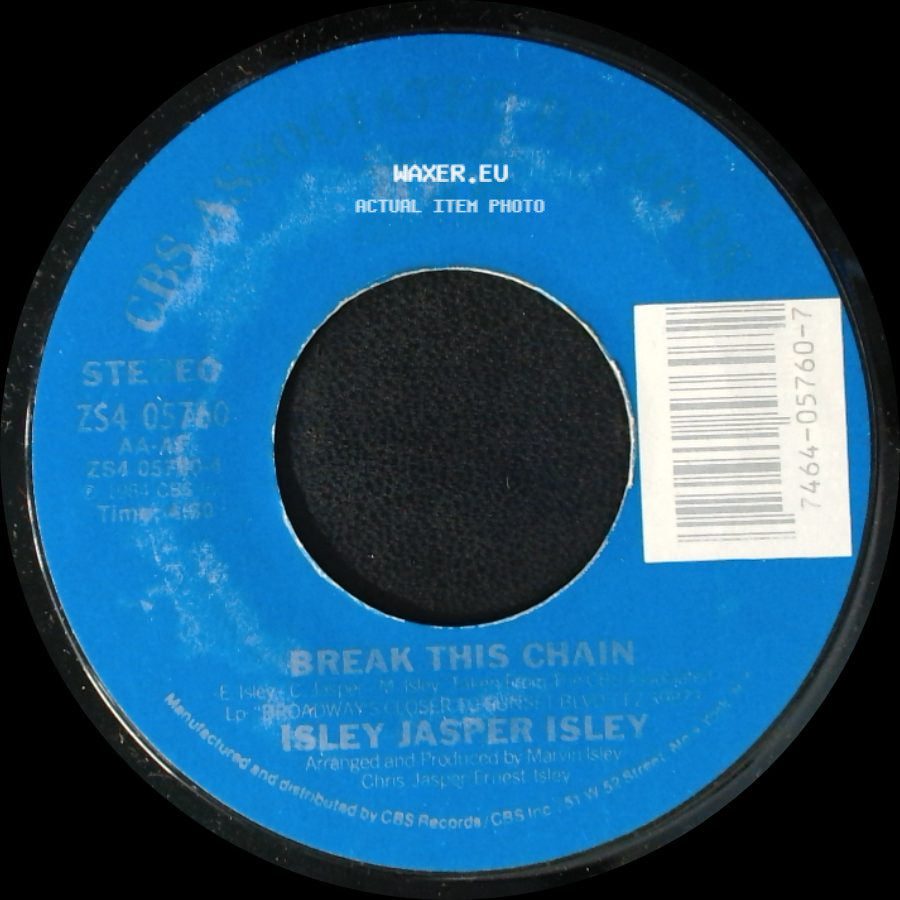 Isley Jasper Isley - Break This Chain / Insatiable Woman side A