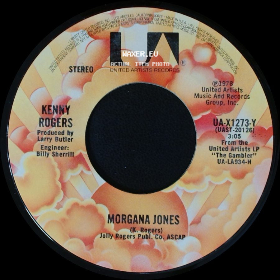 Kenny Rogers - She Believes In Me / Morgana Jones side B