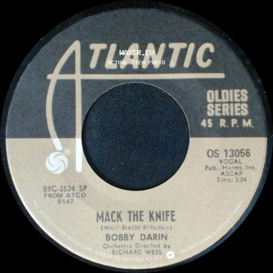 Bobby Darin - Beyond The Sea / Mack The Knife side B
