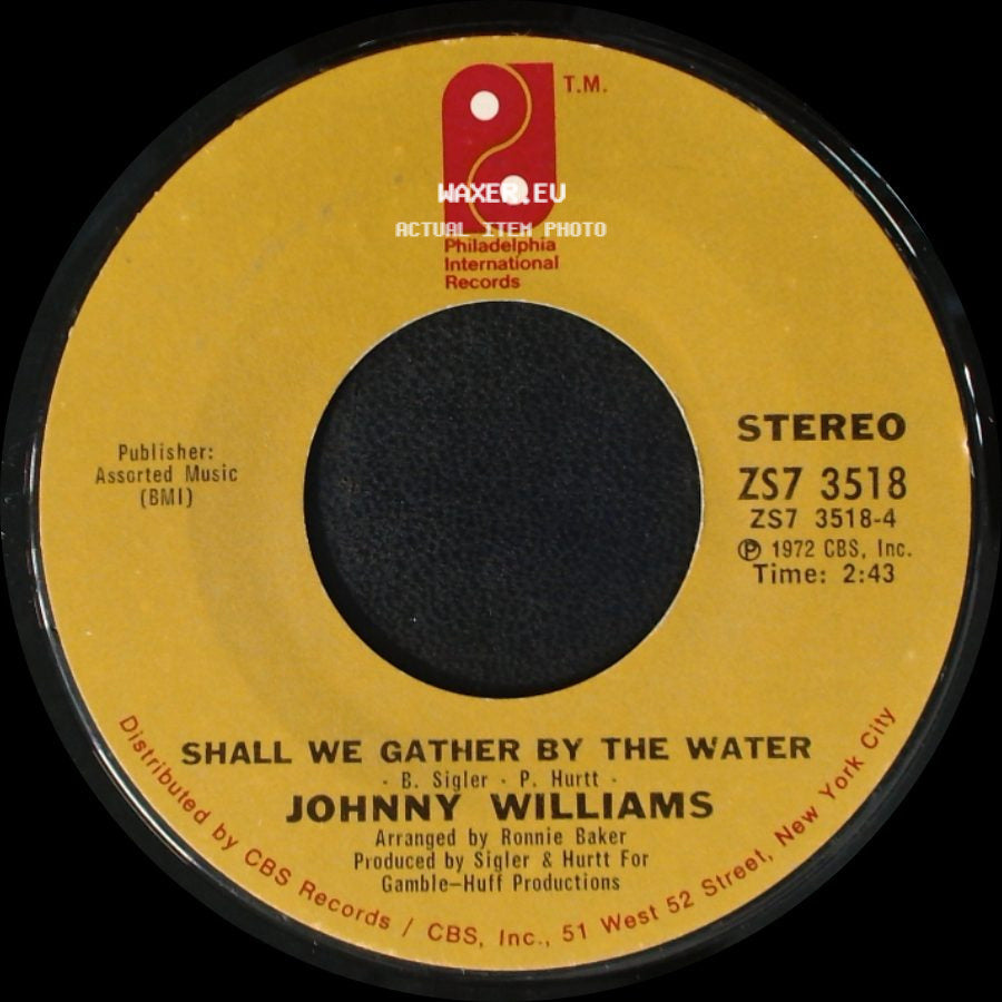 Johnny Williams - Slow Motion (Part 1) / Shall We Gather By The Water side B