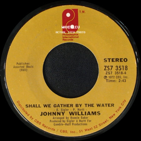 Johnny Williams - Slow Motion (Part 1) / Shall We Gather By The Water side B