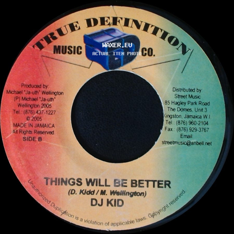 Luciano / Dj Kid - Babylon Go Down / Things Will Be Better side B