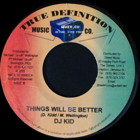 Luciano / Dj Kid - Babylon Go Down / Things Will Be Better side B