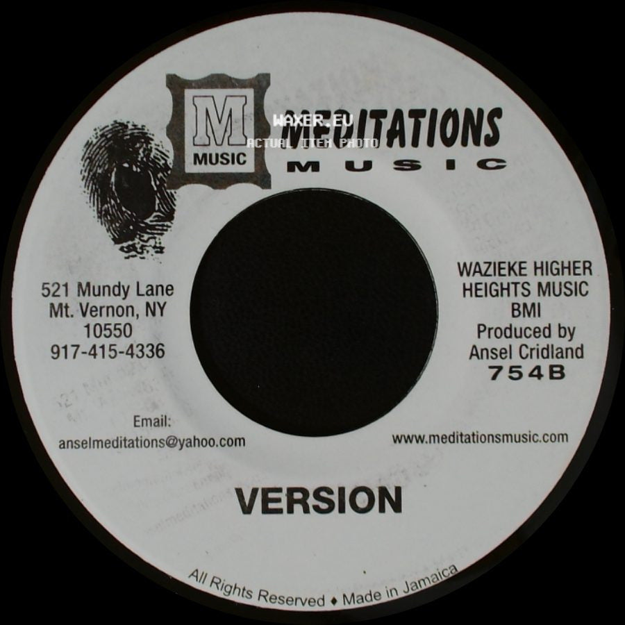 The Meditations - Version / Set Back side A