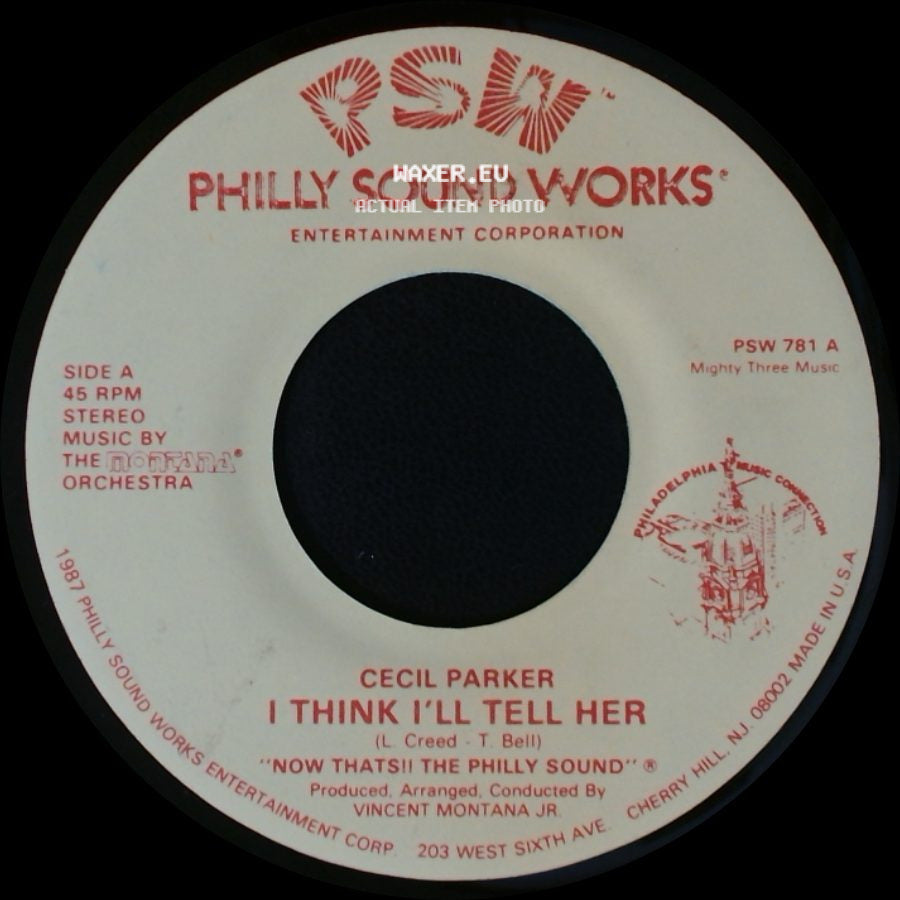Cecil Parker - I Think I'll Tell Her / You're Everything To Me side A