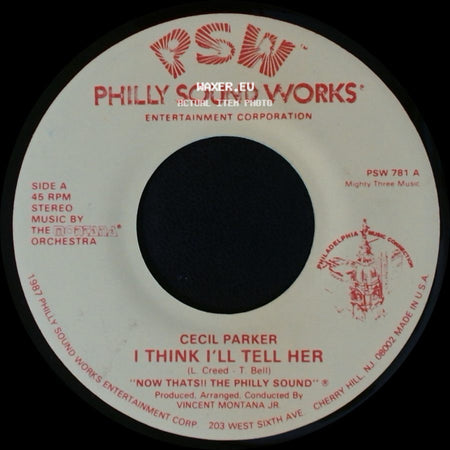Cecil Parker - I Think I'll Tell Her / You're Everything To Me side A