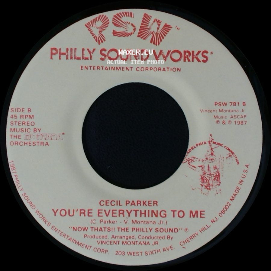 Cecil Parker - I Think I'll Tell Her / You're Everything To Me side B