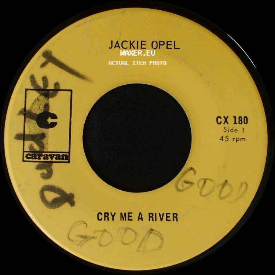 Jackie Opel - Cry Me A River / Forever And Ever side A