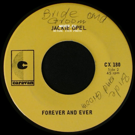 Jackie Opel - Cry Me A River / Forever And Ever side B