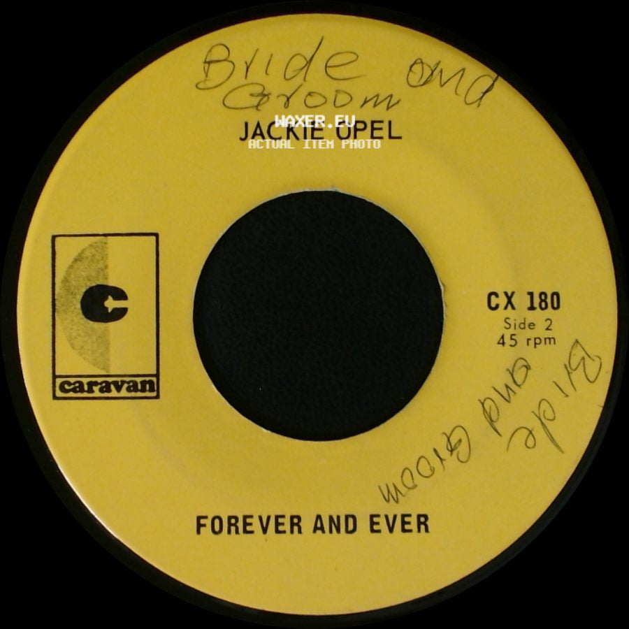 Jackie Opel - Cry Me A River / Forever And Ever side B
