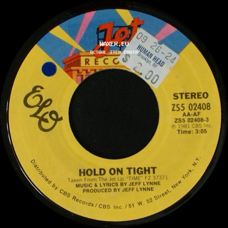 Elo - Hold On Tight / When Time Stood Still side A