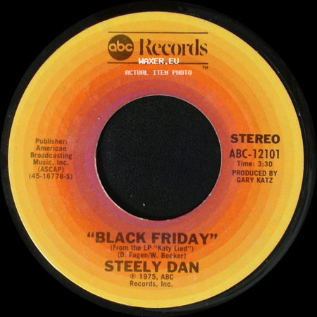 Steely Dan - Black Friday / Throw Back The Little Ones side A