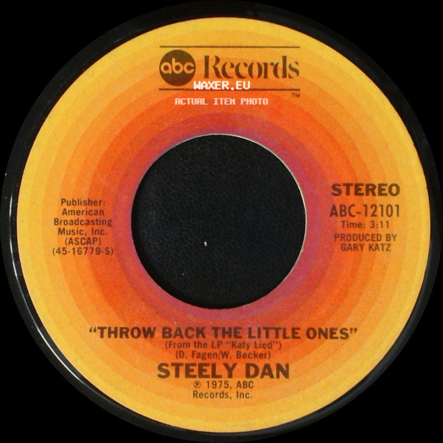Steely Dan - Black Friday / Throw Back The Little Ones side B