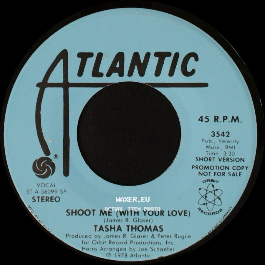 Tasha Thomas - Shoot Me (With Your Love) / Shoot Me (With Your Love) side A