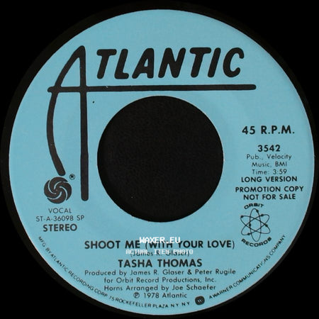 Tasha Thomas - Shoot Me (With Your Love) / Shoot Me (With Your Love) side B