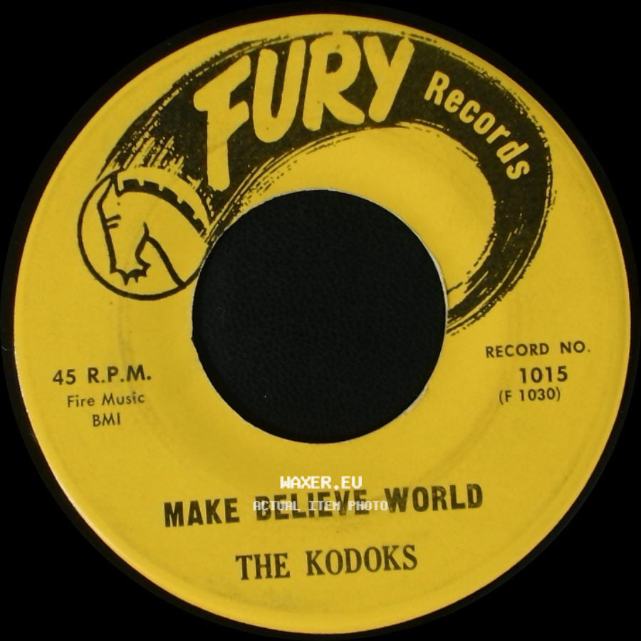 The Kodoks - Oh Gee Oh Gosh / Make Believe World side B
