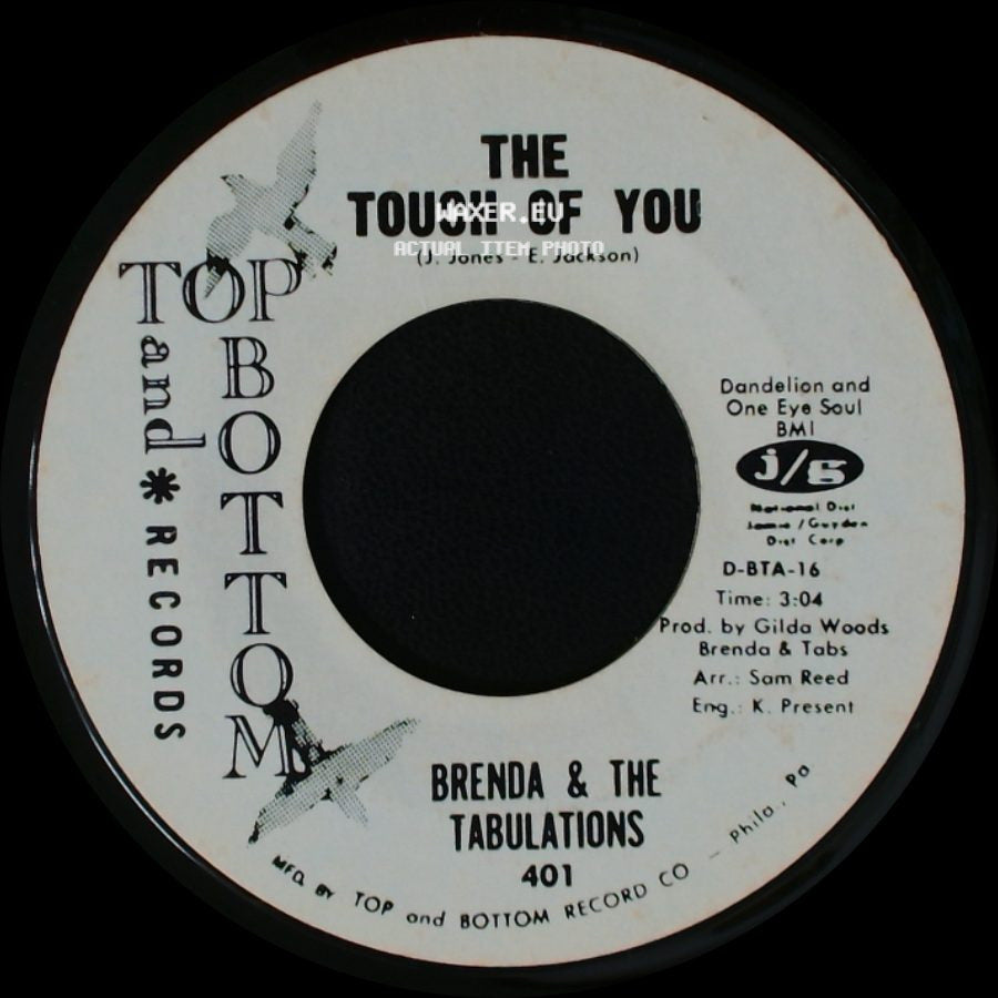 Brenda & The Tabulations - Stop Sneaking Around / The Touch Of You side B